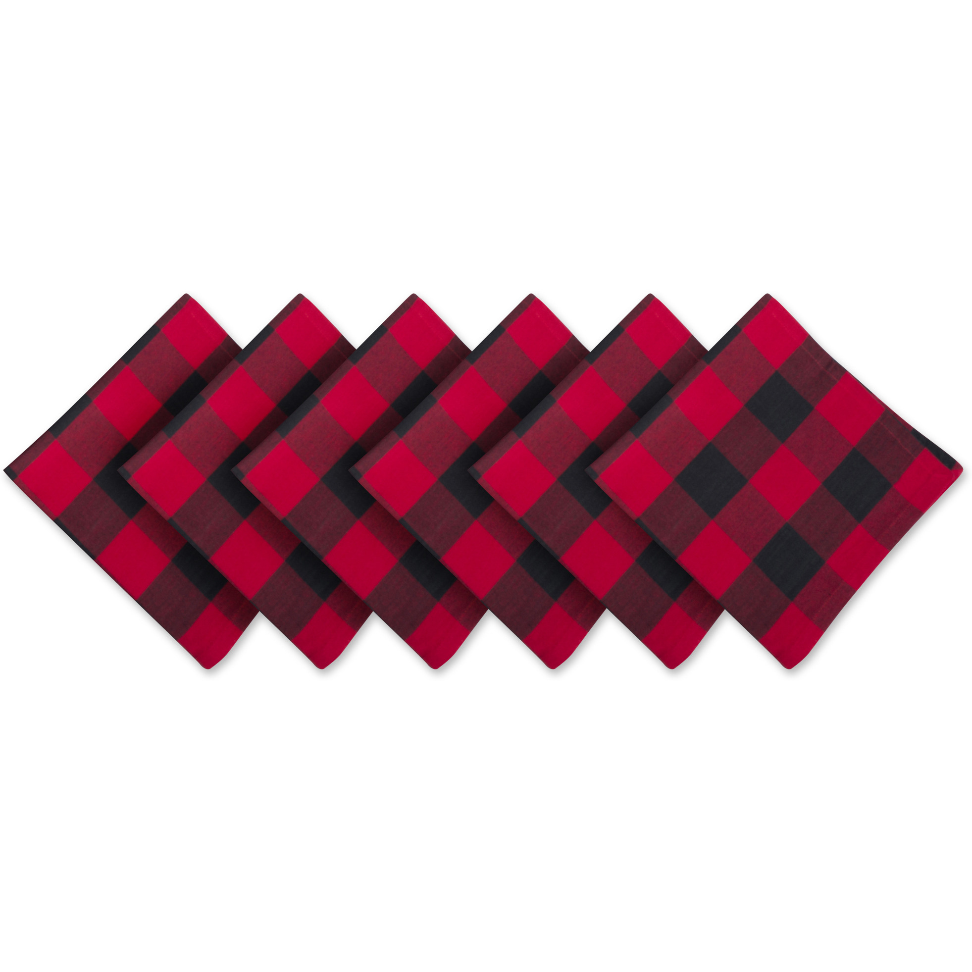 DII Red Buffalo Check Napkin (Set of 6)