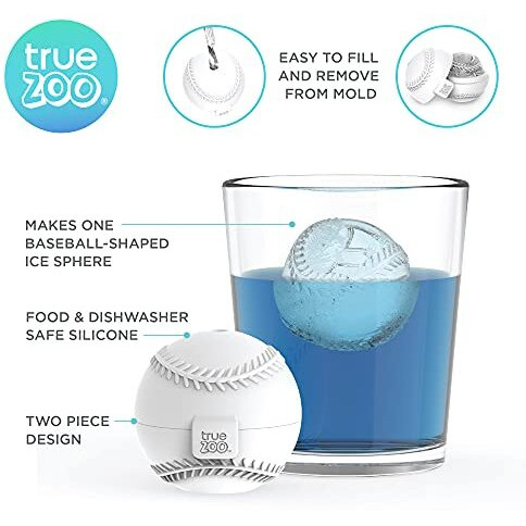 Baseball Silicone Ice Mold by TrueZoo