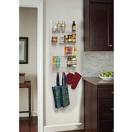 ClosetMaid 218144 11232 Adj 4Tier Wall & Dr Rack