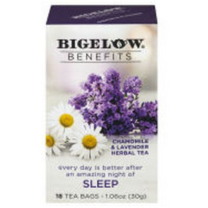 Bigelow Tea Tea - Chamomile Lavender - Sleep - Case of 6 - 18 BAG(D0102HHY8YG.)