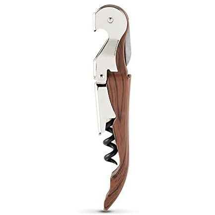 TruetapRiveted Wood Double Hinge Corkscrew