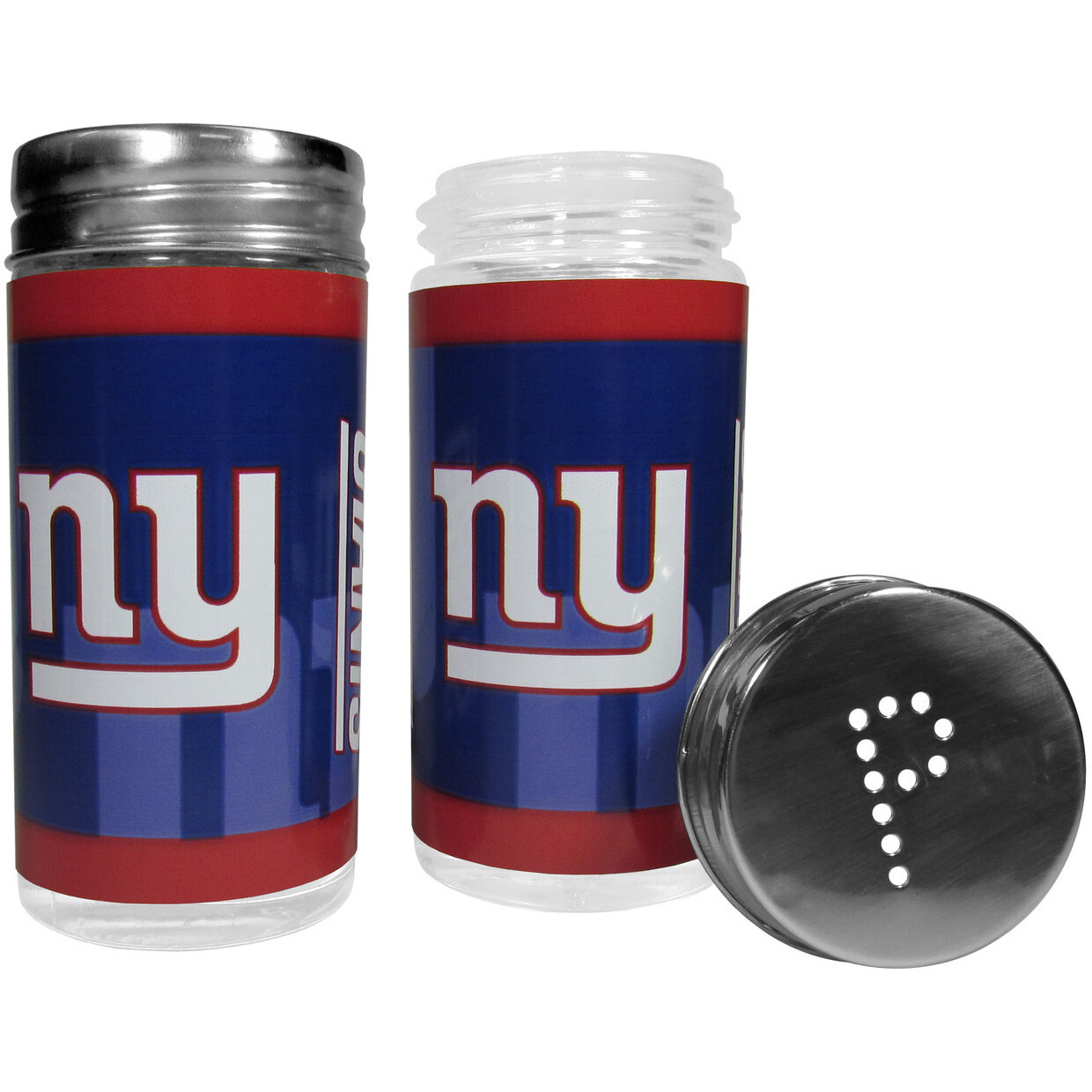 New York Giants Salt and Pepper Shakers Tailgater