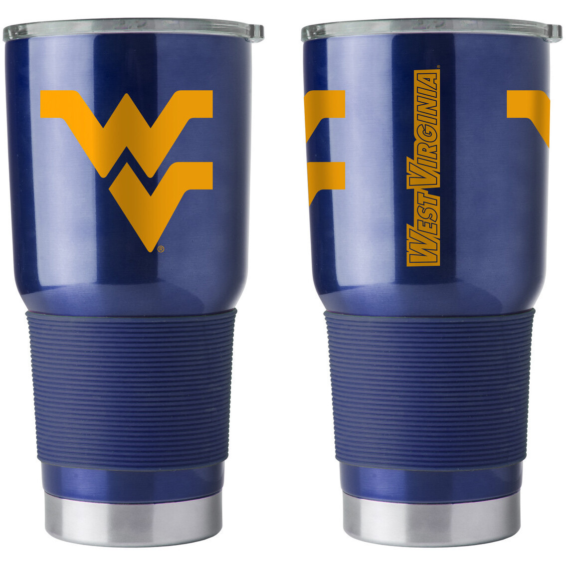 West Virginia Mountaineers Travel Tumbler 30oz Ultra Navy CO