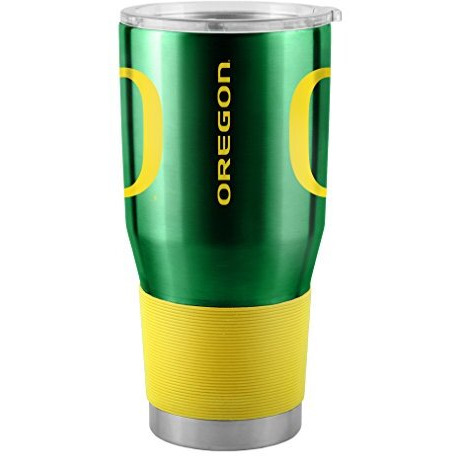 Oregon Ducks Travel Tumbler 30oz Ultra Green