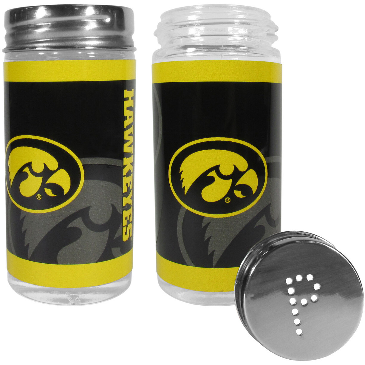 Iowa Hawkeyes Salt and Pepper Shakers Tailgater