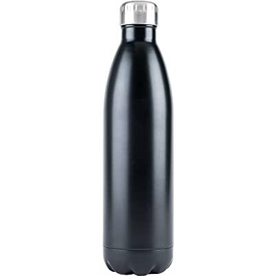 True2Go 750ml Water Bottle in Matte Black by True