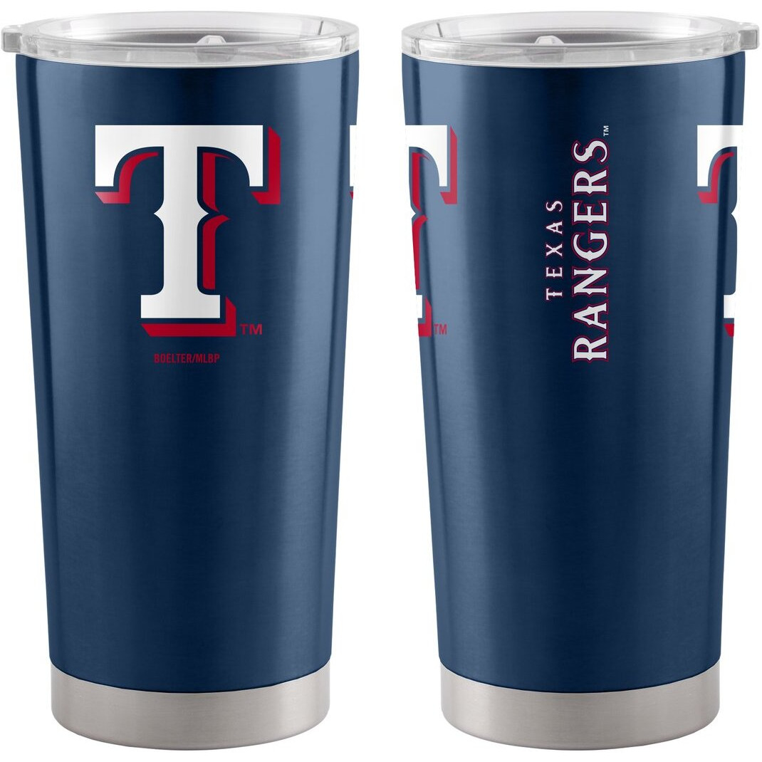 Texas Rangers Travel Tumbler 20oz Ultra Blue - Special Order