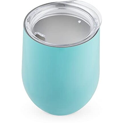 Sip & Go Stemless Wine Tumbler in Light Blue by True