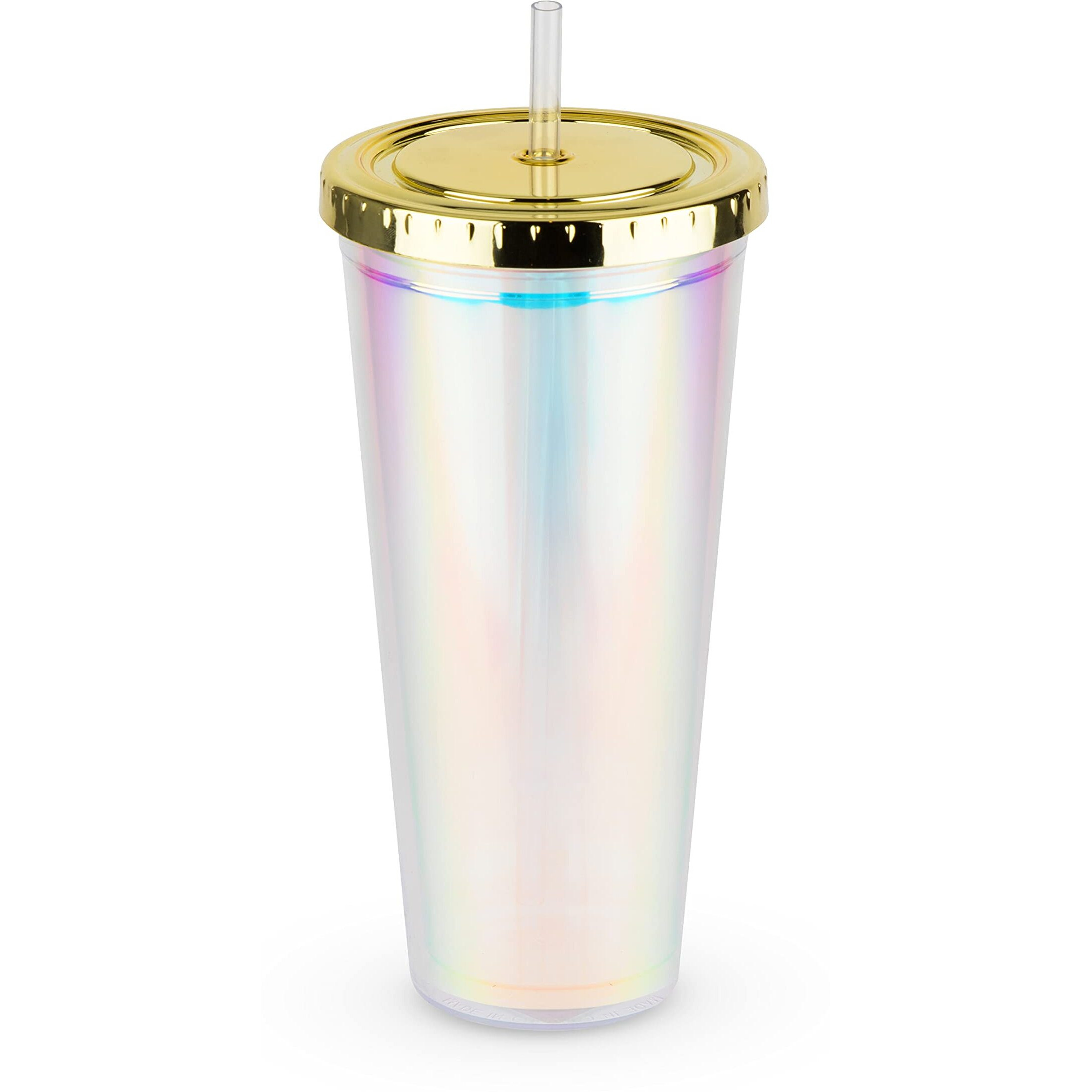 Iridescent Drink Tumbler by Blush