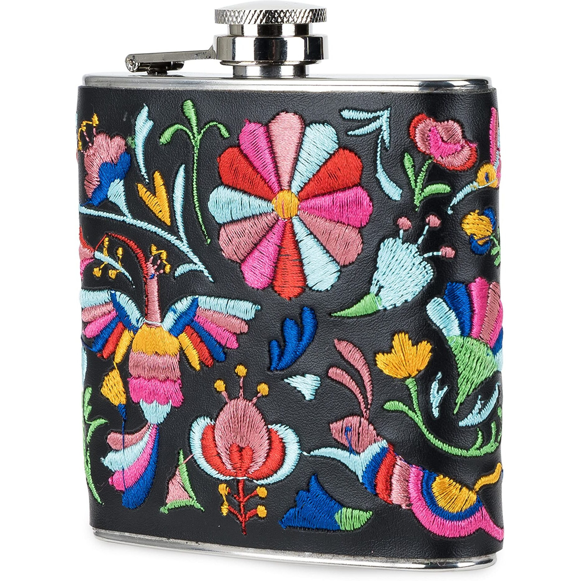 Embroidered Flask by Blush