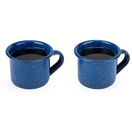 Blue Enamel Shot Glass Set by Foster & Rye