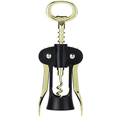 FlyboyWinged Corkscrew in Gold & Black by True