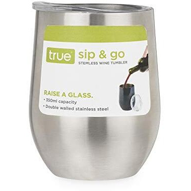 Sip & Go Stemless Wine Tumbler by True