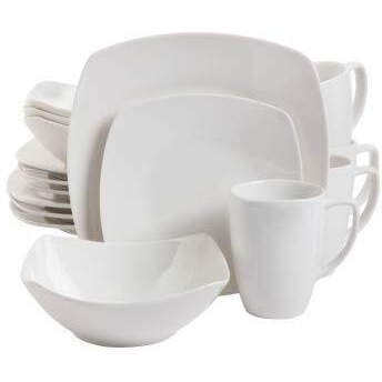 Zen Buffetware 16 piece Square Dinnerware Set