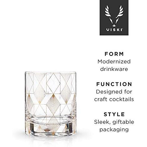 Metropolis Deco Tumbler by Viski