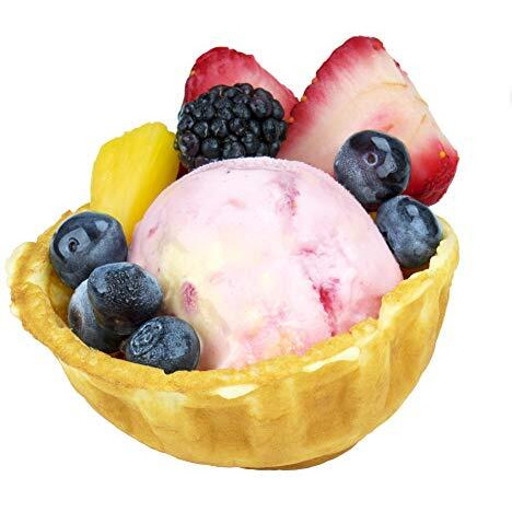 DBL WAFFLE BOWL MKR BLU