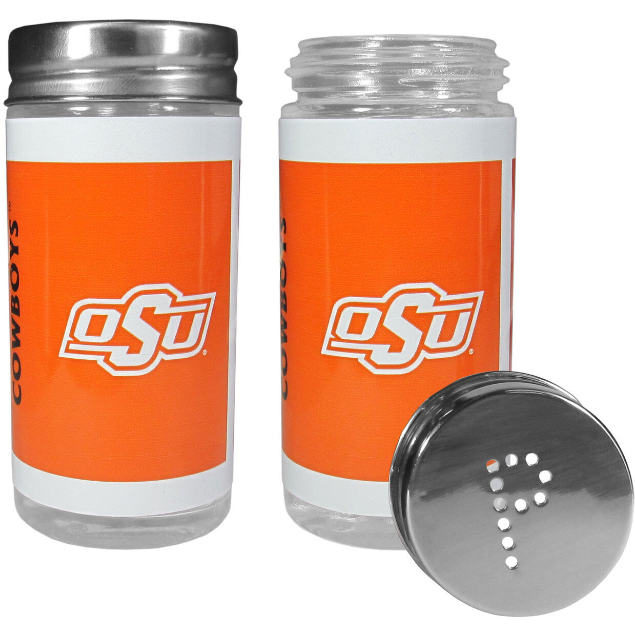 Oklahoma State Cowboys Salt and Pepper Shakers Tailgater Special Order