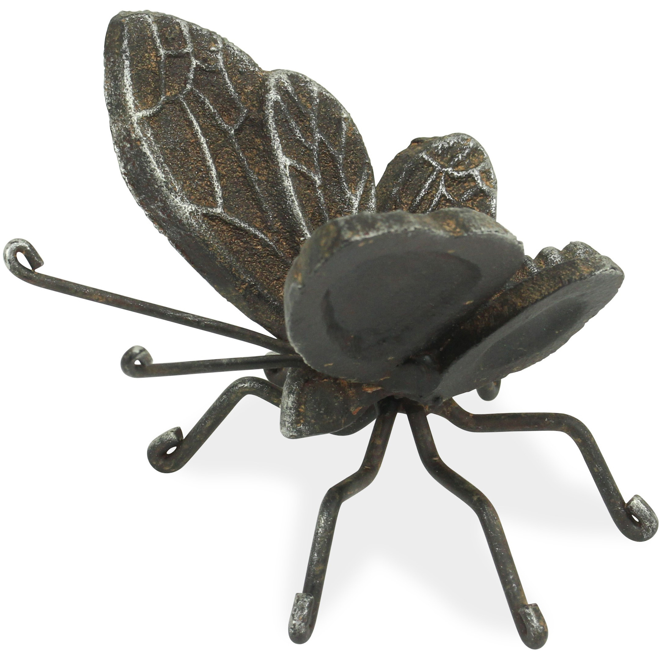 Selina Rustic Cast Iron Butterfly