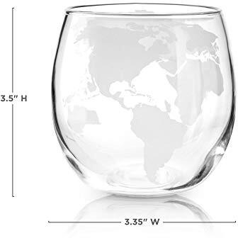 Globe Whiskey Tumblers by Viski