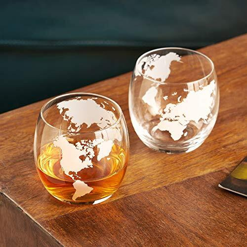 Globe Whiskey Tumblers by Viski