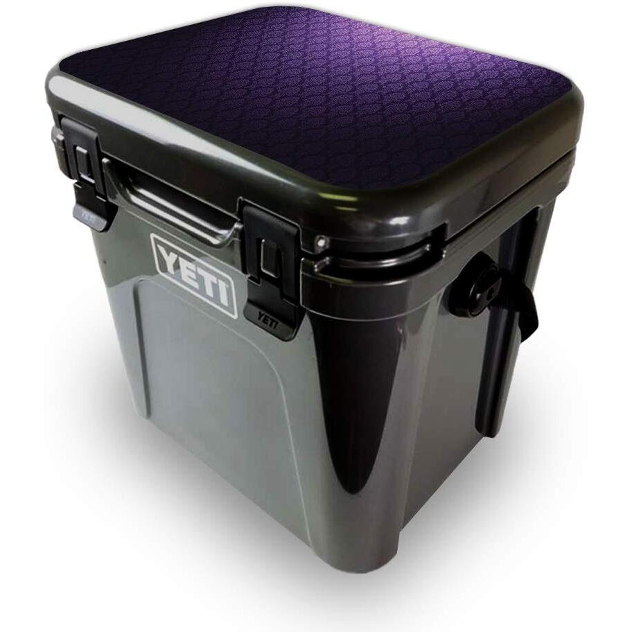 MightySkins YEROA24LID-Antique Purple Skin for Yeti Roadie 24 Hard cooler Lid - Antique Purple