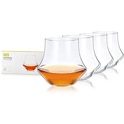 Whiskey Glasses, Set of 4 by True