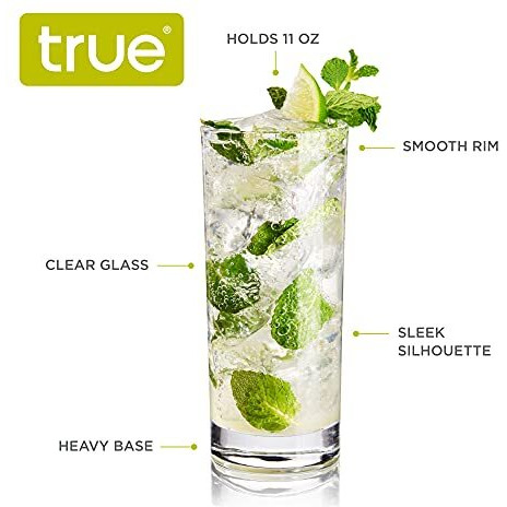 Highball Glasses, Set of 4 by True