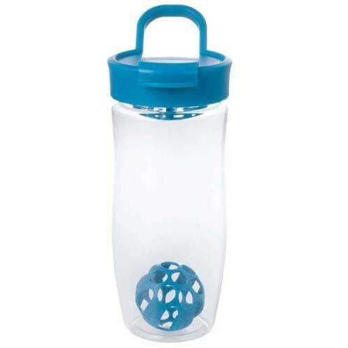 24 oz Shaker Bottle with Ball  Blue