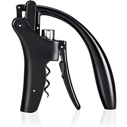 Black Lever Corkscrew by True