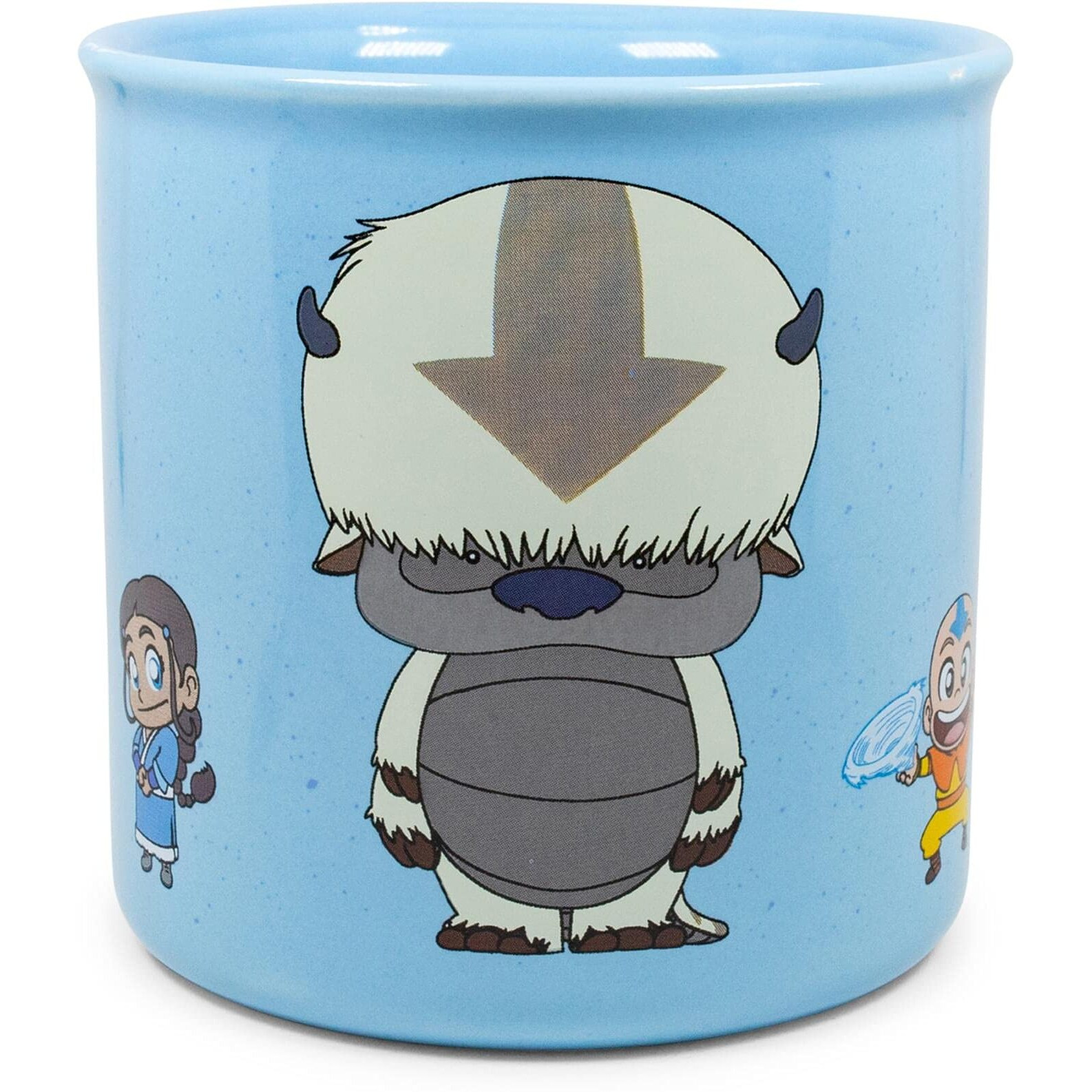 Avatar The Last Airbender chibi character ceramic camper Mug  Holds 20 Ounces