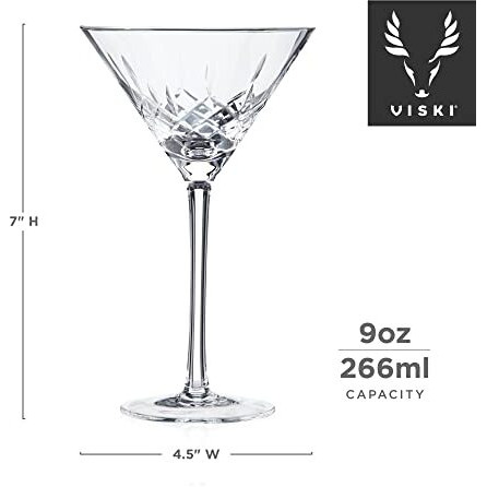 Admiral Martini Glasses by Viski