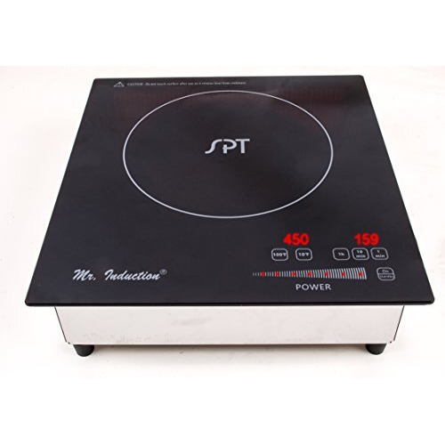 1800W Built-In Induction cooker (Black/Silver)