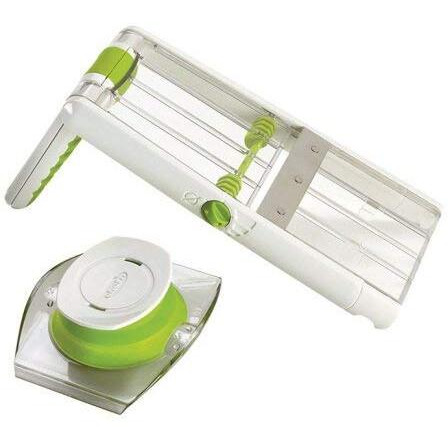 102-824-120 Sleek Slice Handheld Collapsible Mandoline - Green