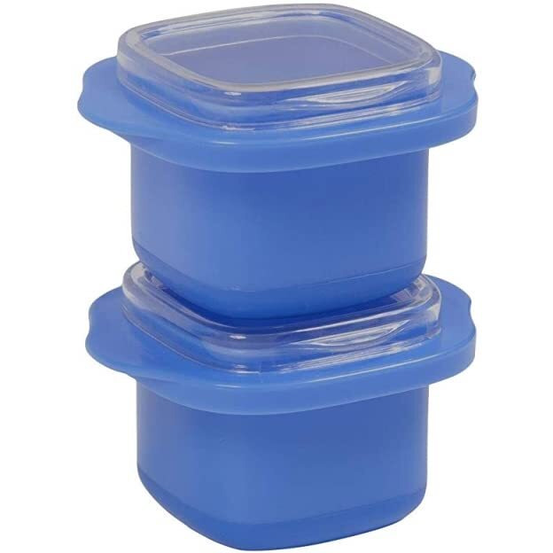 Individual Ice cube Tray  Blue - Set of 2