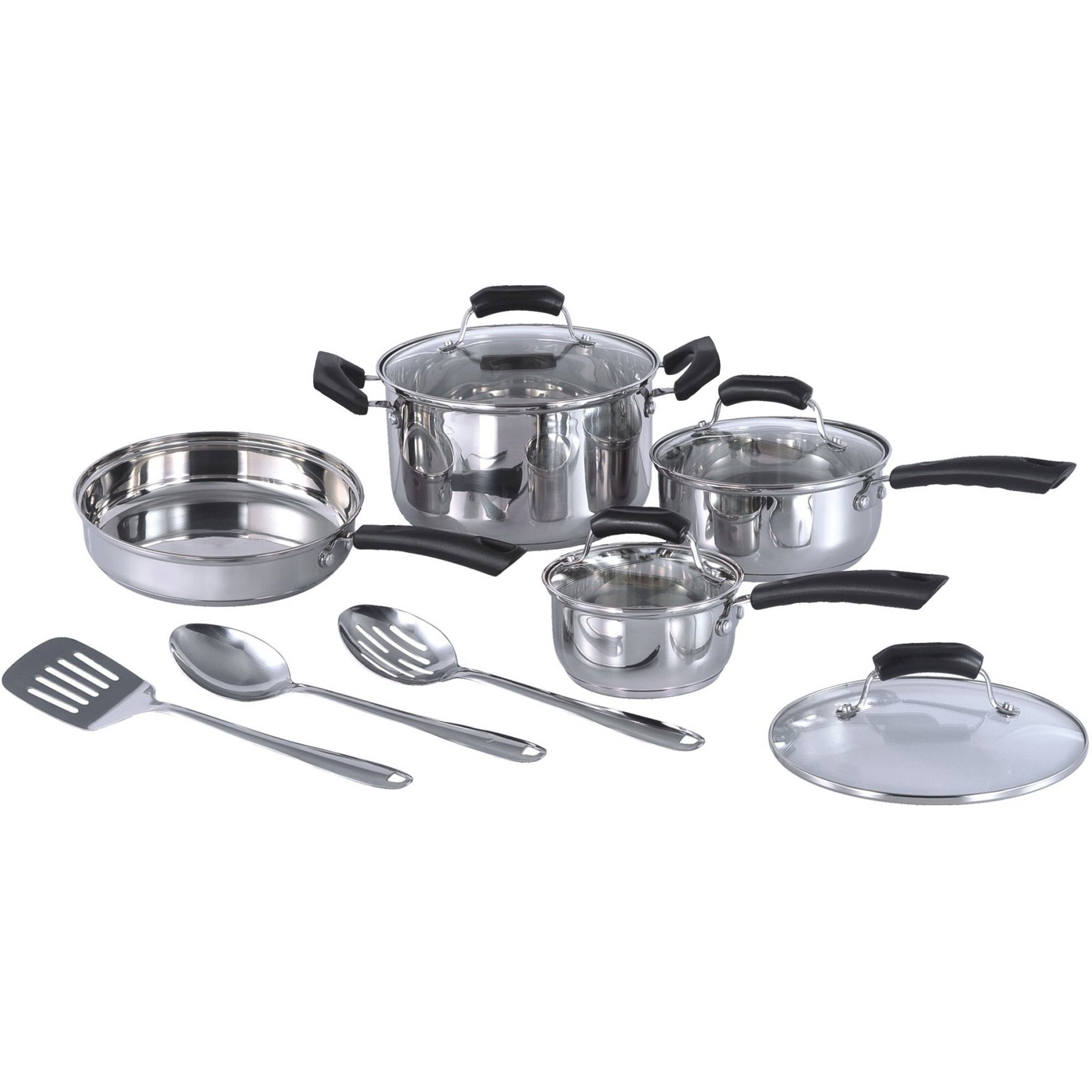 11pc Stainless Steel Cookware set