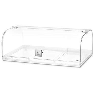 Dome Acrylic Bakery Case with 3 Row Divider