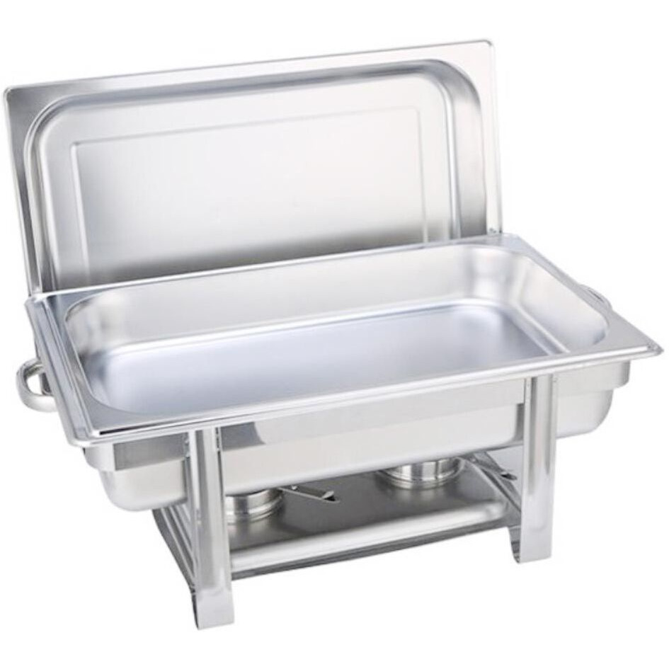 SOGA Single Tray Stainless Steel Chafing Catering Dish Food Warmer