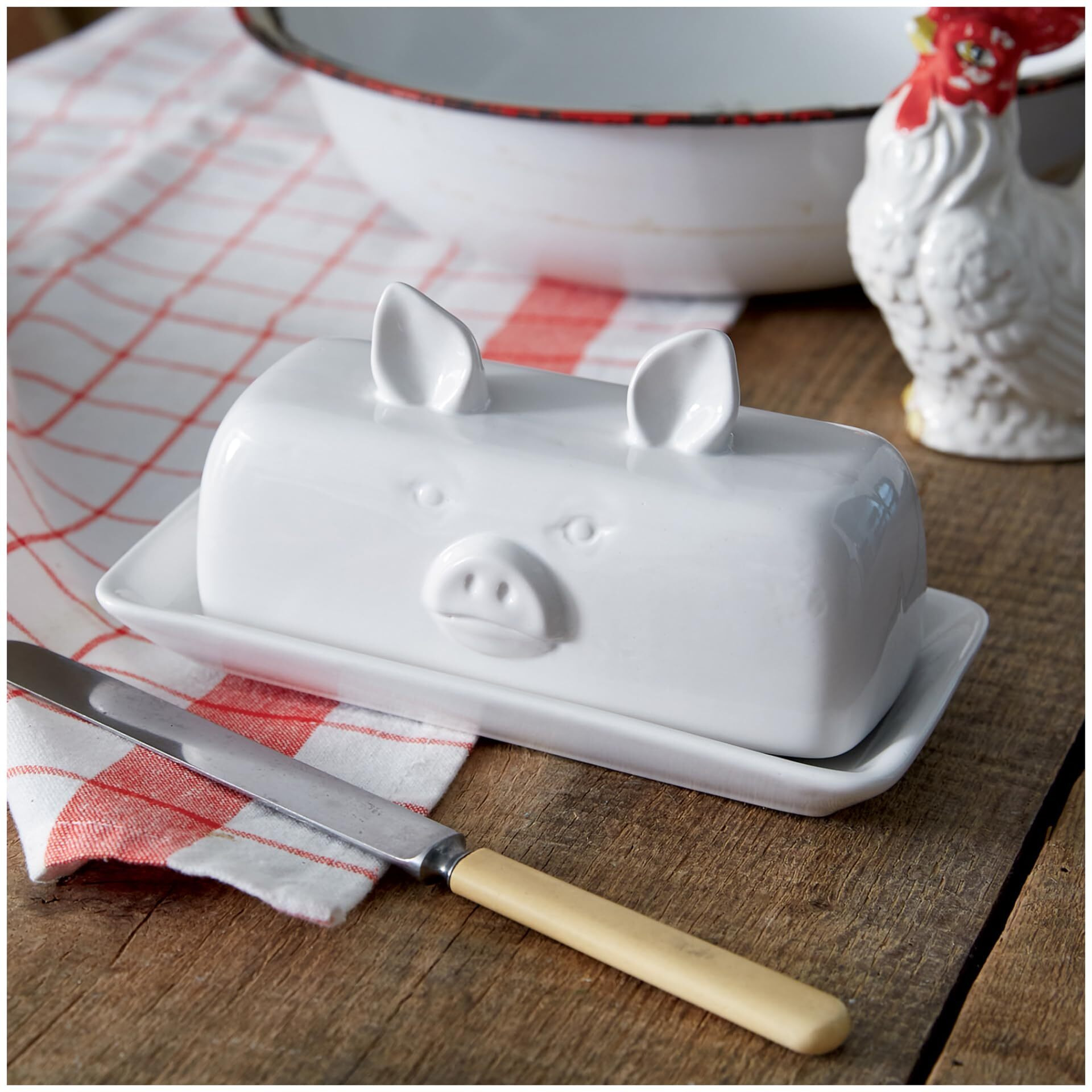 Piglet Butter Dish