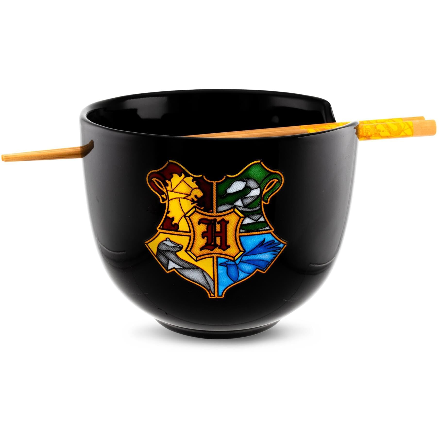 Harry Potter Hogwarts crest 20-Ounce Ramen Bowl and chopstick Set