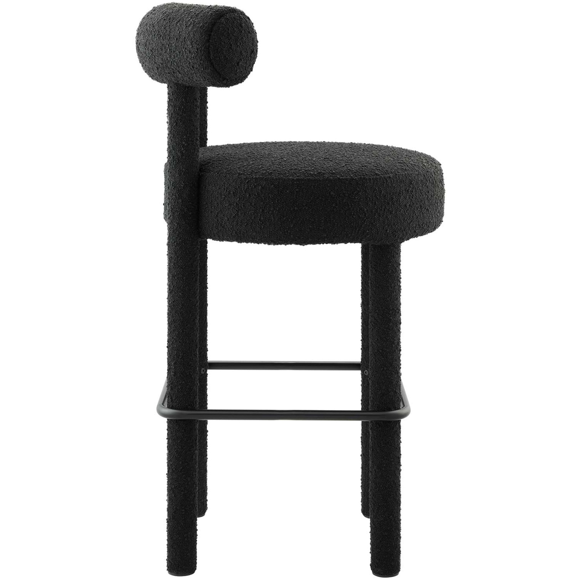 Toulouse Boucle Fabric Bar Stool - Set of 2