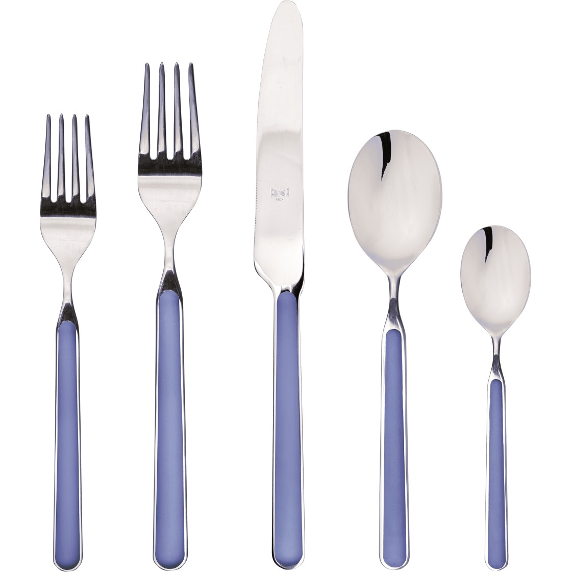 Stainless Steel Fantasia Place Set  Lavender - 5 Piece