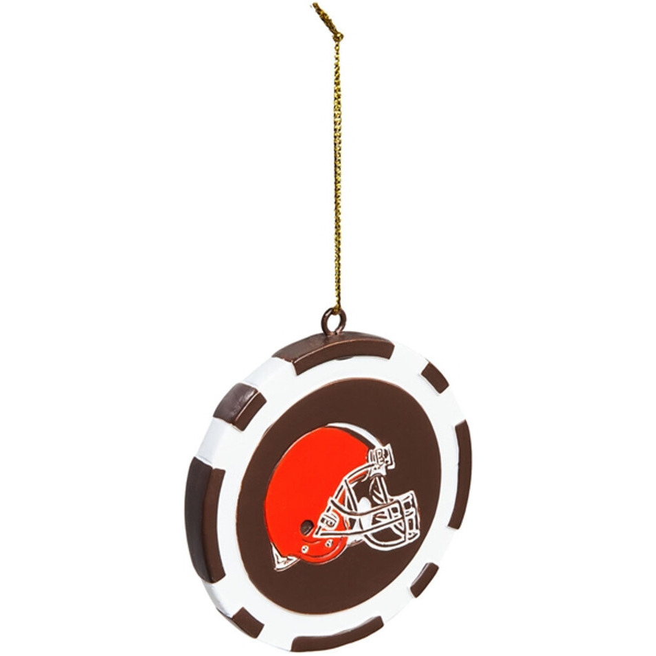 Cleveland Browns Ornament Game Chip - Special Order