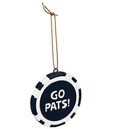 New England Patriots Ornament Game Chip - Special Order