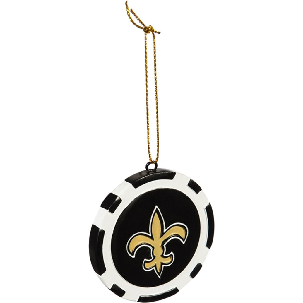 New Orleans Saints Ornament Game Chip - Special Order