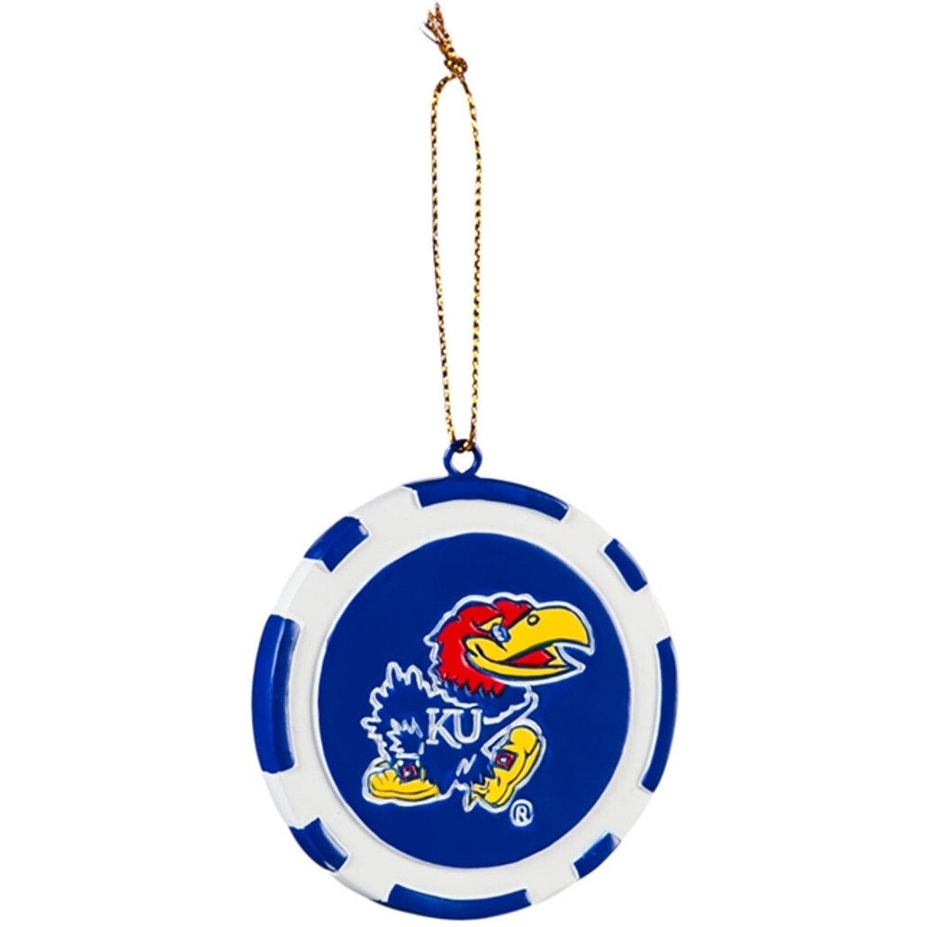 Kansas Jayhawks Ornament Game Chip - Special Order