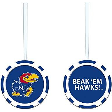 Kansas Jayhawks Ornament Game Chip - Special Order