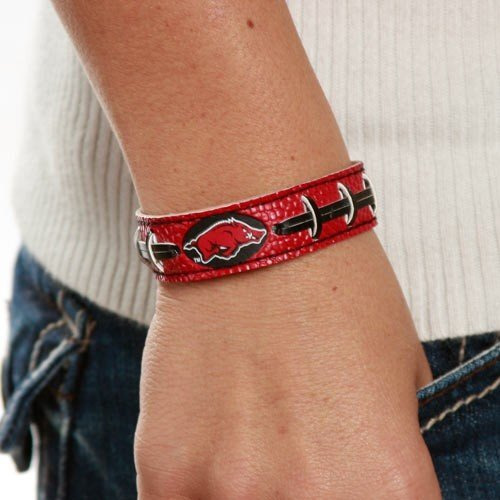 Arkansas Razorbacks Bracelet Team Color Football CO