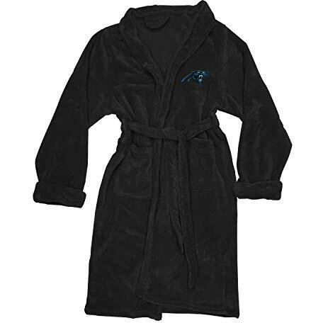 Carolina Panthers Bathrobe Size L/XL