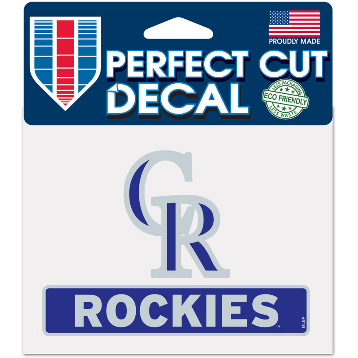 Colorado Rockies Decal 4.5x5.75 Perfect Cut Color - Special Order