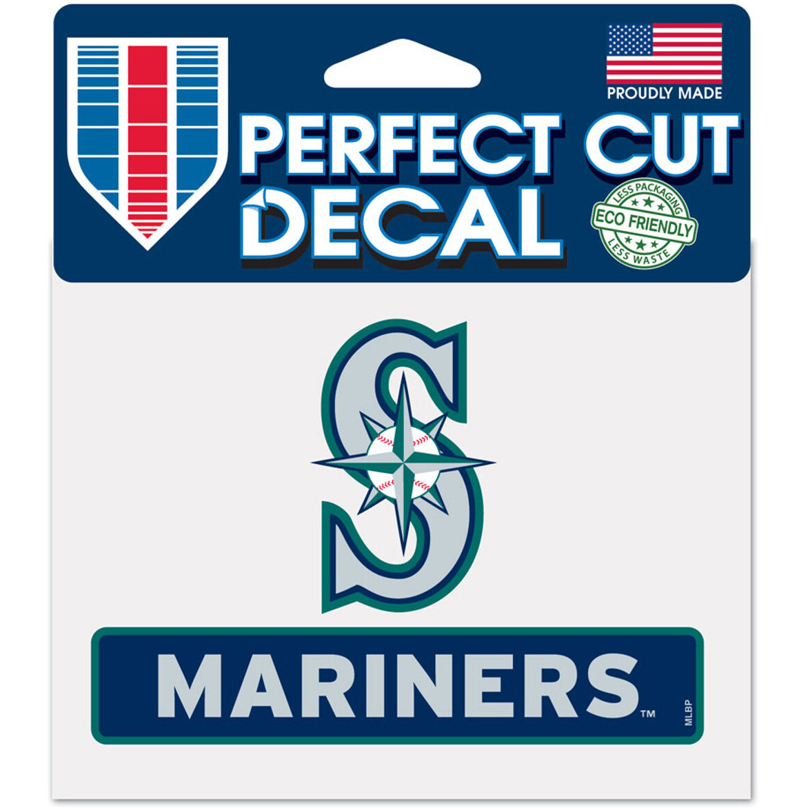 Seattle Mariners Decal 4.5x5.75 Perfect Cut Color